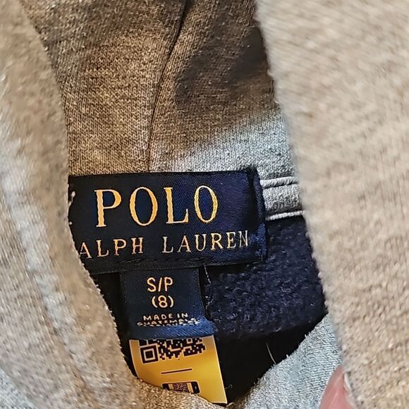 Ralph Lauren polo bear colorblock hooded sweater size S 8 - Picture 5 of 11